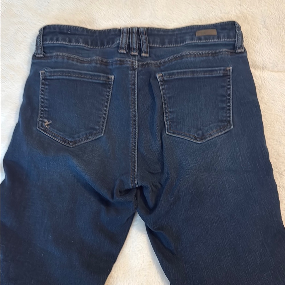 Women's Dark Blue Jeans, KUT from the Kloth, size 8 - Picture 2 of 2